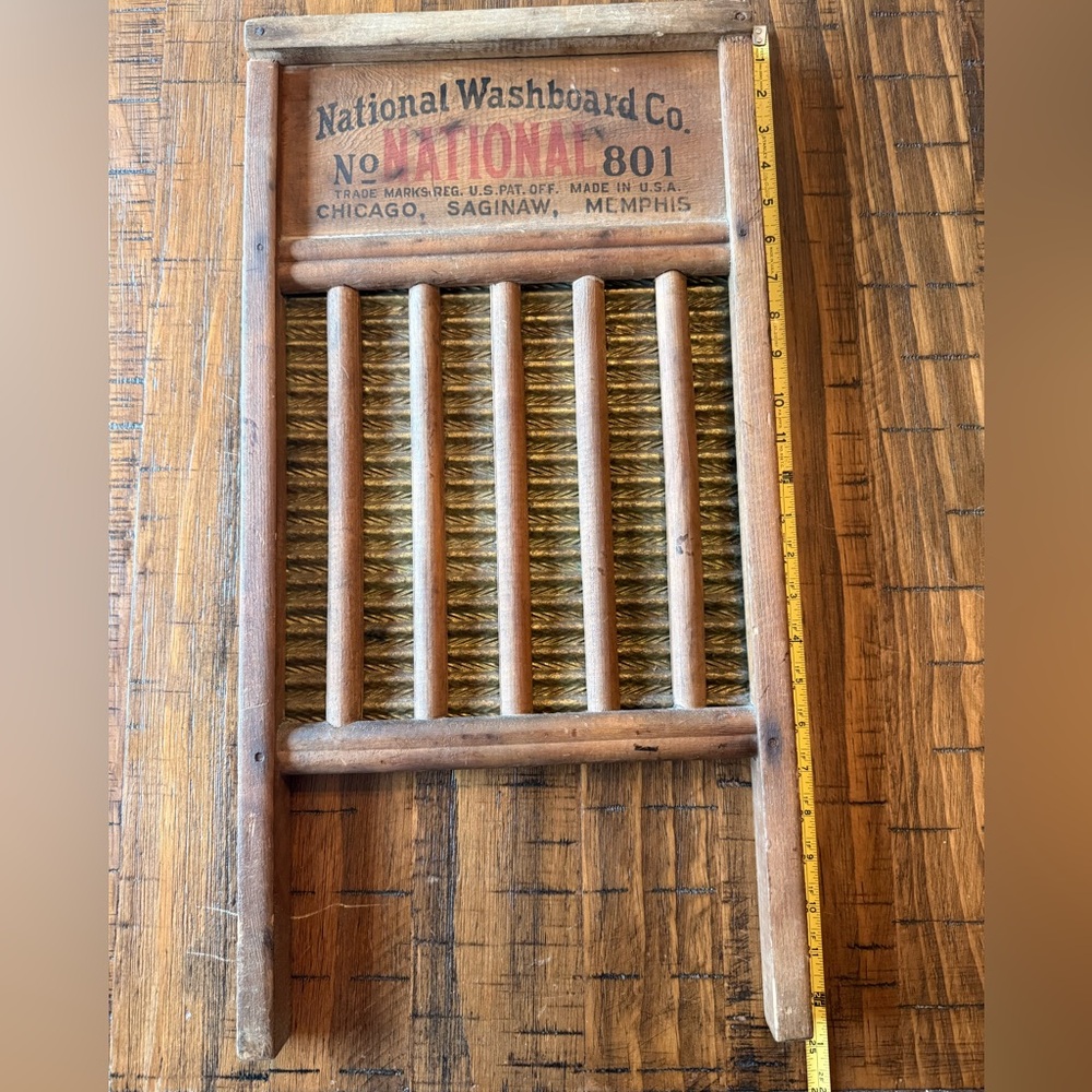Vintage National Washboard Co. No. 801